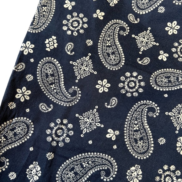 Talbots Weekend Chino Paisley Print - Picture 2 of 5